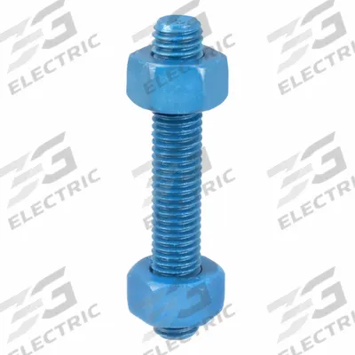 USA FASTENER Fully Threaded Stud: 1/2"-13 Thread Size, Steel, Grade B7, PTFE Coated - PTFE-Coated Fully-Threaded Rods & Studs