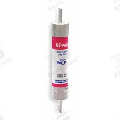 MERSEN Fuse: Class RK5, TR-RID Series, Time-Delay, 90 A, 250 V AC, 250 V DC, Indicating (MPN TR90RID). Key specifications — Series: TR-RID.