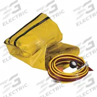 CHERNE Test-Ball Plug: For 36 in Pipe, Tether Channel Tether, Smooth Body Surface, 95 in Deflated Lg (MPN 277185). Key specifications — Plug Seal Material: Elastic Urethane; Body Type: Smooth Body.