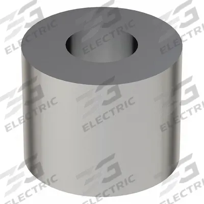 APPROVED VENDOR Spacer: 1/4 in Screw Size, 1/2 in Overall Lg, Round, Steel, Chrome-Plated - Steel Spacers