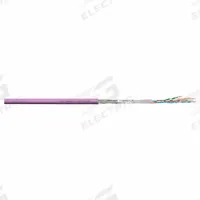CHAINFLEX Bus Cable: (1) Pr 20 AWG (0.25), PVC, Order by the Foot, CAN-Bus, Red (MPN CFBUS-PVC-021). Key specifications — Bus System: CAN-Bus; Conductor Grouping: (1) Pair 20 AWG; Minimum Bend Radius Factor - Fixed: 7 x OD; Minimum Bend Radius Factor - Flexible: 10 x OD; Shielding: Shielded; Brand: CHAINFLEX.