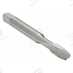 CHICAGO-LATROBE Spiral Point Tap: 1/4"-28 UNF, H2 / 2B, 2 Flute, Plug Chamfer, High Speed Steel (MPN 330113)