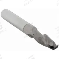APPROVED VENDOR Ball End Mill: Carbide, TiCN Coated, 2 Flute, 1/2" Mill Dia, 1" LOC, 3" OAL (MPN 221-001116)