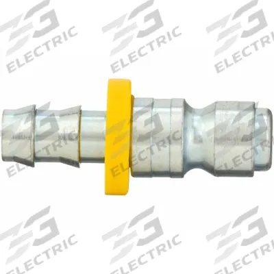 PARKER Quick Connect Hose Coupling: 3/8 in Body Size, 3/8 in Hose Fitting Size - Tru-Flate Automotive Steel Quick-Connect Air Coupling Plugs