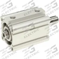 SMC Compact Cylinder: 50 mm Bore Dia, 10 mm Stroke Lg, Tapped Hole Mounting, Aluminum, 1/4 in BSPT (MPN CDQ2WB50-10DZ). Key specifications — attr946022: Tapped Hole; attr946024: Double Rod; attr946038: CQ2; attr1123057: Rotating Rod; attr945997: SMC.