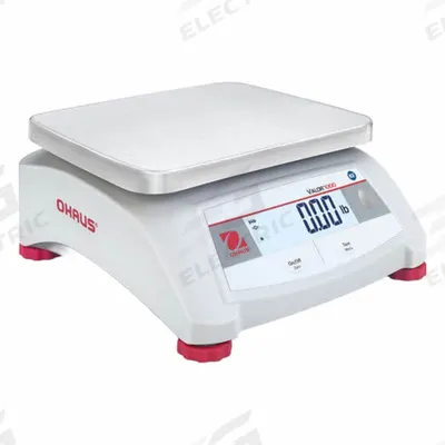 OHAUS Food Scale: 9 5/8 in Weighing Surface Dp, 7 1/2 in Weighing Surface Wd - Food Scales