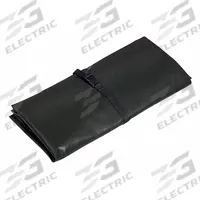 PIG Sorbent Pad: Fuels/Oils, 40 15/16 oz Volume Absorbed Per Pad, 5 Pads (MPN PAD203). Key specifications — Brand: PIG; Color: Black; Fluids Absorbed: Oils.