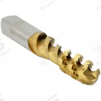 WIDIA GTD Spiral Flute Tap: 3/8"-16 UNC, H3 / 3B, 3 Flute, Plug Chamfer, TiN Coated High Speed Steel (MPN 19641)