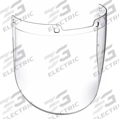 UVEX BY PIP Face Shield Visor: 15 7/8 in Overall Wd, 9 in Overall Ht, 0.09 mm Overall Thick - General Purpose Replacement Visors