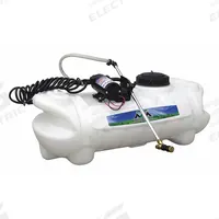 MASTER MANUFACTURING Cordless Vehicle Mounted Sprayer: Tailgate, 15 gal Tank Capacity, ATV (MPN SAO-H3-015B-MM). Key specifications — Brand: MASTER MANUFACTURING.