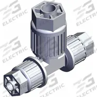 SMC High Purity Fitting: 1/4 in OD x 3/8 in OD x 1/4 in OD Size, PFA (MPN LQ3T3A-R9). Key specifications — Series: LQ3; Brand: SMC; Standards: RoHS6, RoHS10.
