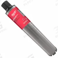MILWAUKEE Coring Bit: 3 1/2 in Core Dia, 15 in Max Drilling Dp, 15 in Overall Lg (MPN 48-17-3035). Key specifications — attr253756: Concrete; attr277144: MILWAUKEE.