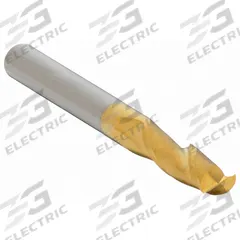 APPROVED VENDOR Square End Mill: Carbide, TiN Coated, 2 Flute, 3.5 mm Mill Dia, 12 mm LOC, 51 mm OAL (MPN 204-001321A)