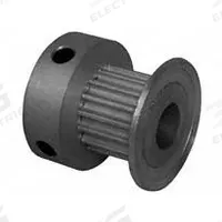 DAYTON Timing Pulley: Modified Curvilinear, Fixed, For GT Timing Belt Section, For 6 mm Belt Wd (MPN 13-2P06M6CA3). Key specifications — Brand: DAYTON; Finish: Clear Anodized; For Belt Series: Powerhouse®.