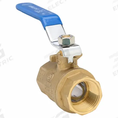 APPROVED VENDOR Manual Two-Way Ball Valve: 3/4 in, Brass, Straight, FIP x FIP - Brass Ball Valves