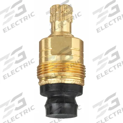 KISSLER Stem: For American Std AB1953 Series, Use with Cold Water, Brass, Rough Brass - Compression Faucet Cartridges