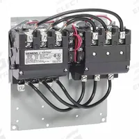 SIEMENS NEMA Magnetic Contactor: Reversing, 3 Poles, NEMA Size 3, 90 A, 480V AC (MPN 43HP32AH). Key specifications — Brand: SIEMENS.