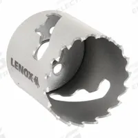 LENOX Hole Saw: 2 in Saw Dia., 3 Teeth per Inch, 1 7/8 in Max. Cutting Dp, 5/8"-18 Thread Size (MPN LXAH32). Key specifications — attr1098070: 3; attr1098087: LENOX; attr1098073: 5/8"-18.