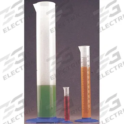 NALGENE Graduated Cylinder: Polypropylene, 500 mL, 16.9 fl oz - Plastic Graduated Cylinders