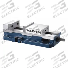 PALMGREN Machine Vise: 4 in Jaw Face Wd, 6 in Max Jaw Opening, 1 3/8 in Throat Dp, Smooth Face (MPN 9625927). Key specifications — Brand: PALMGREN.