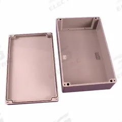 HAMMOND Enclosure: Polyester, 15 in x 9 in x 5 in, NEMA 4/4X, Solid Cover, Screw On (MPN 1590ZGRP243). Key specifications — Brand: HAMMOND; Closure Method: Screws; Enclosure Material: Polyester; Knockouts: Not Included.