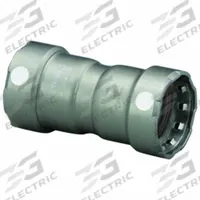 VIEGA MEGAPRESS Crimp Coupling Fitting: 1 1/4 in Pipe x 1 1/4 in Pipe Size, Press-fit x Press-fit (MPN 84230). Key specifications — Brand: VIEGA MEGAPRESS.