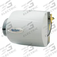 Duct Mount Humidifier: Bypass, 12 gal Daily Humidification Output, 30% Humidity Setting - Min, Knob (MPN 500). Key specifications — Brand: APRILAIRE.