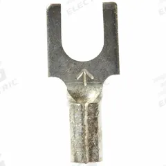 3M Fork Terminals: Bare, #8 Stud Size, 22 AWG – 18 AWG Wire Range, Block Fork, 600 V (MPN M18-8FBX). Key specifications — attr1307963: M18-8FBX; attr1307967: 3M.