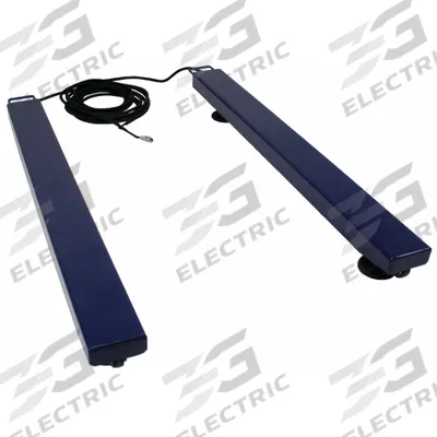 ADAM EQUIPMENT Industrial Bench Scales: 2,200 lb Wt Capacity - Imperial, 0.5 kg Readability - Beam Scales