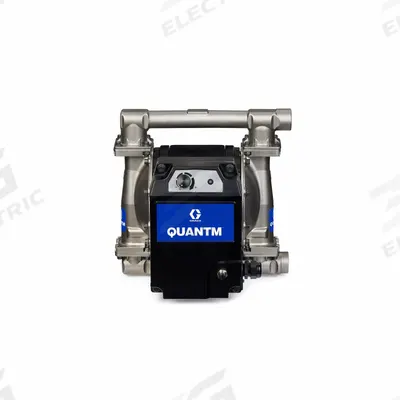 GRACO Electric Diaphragm Pump: 316 Stainless Steel Body, 1 in Fluid Connection Size - Stainless Steel Housing EODD Pumps