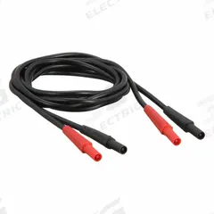 APPROVED VENDOR Test Leads: CAT III 1000V, Straight Shrouded Plug, 4 ft Lg, 18 AWG Wire Size (MPN 4WRD5). Key specifications — Brand: APPROVED VENDOR.