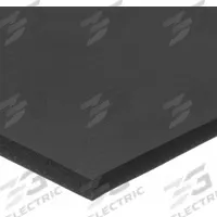 EPDM Sheet: Std, 3/8 in Thick, 36 in x 120 in, Black, Closed Cell, Plain, -90°F to 275°F, Smooth (MPN ZUSAESR-S-29). Key specifications — Standards: FMVSS 302.