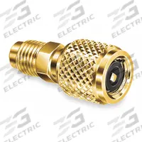 JB INDUSTRIES Quick Coupler: 3 in Lg, 180° Angle, Input 5/16 in Female SAE Right-Hand (MPN QC-S5). Key specifications — Product Type: Quick Coupler; Brand: JB INDUSTRIES; Manufacturer Part Number: QC-S5; Material: Brass.