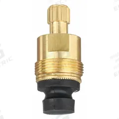 KISSLER Stem: For American Std AB1953 Series, Use with Hot Water, Brass, Rough Brass, Compression (MPN AB11-4300H). Key specifications — Compatible Series: American Standard AB1953; For Water Temperature: Hot; Compatible Brand: American Standard; Product Type: Stem; Includes: (1) Stem; Material: Brass.