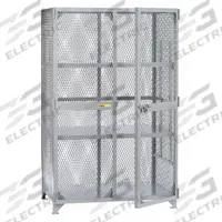 LITTLE GIANT Bulk Storage Locker: 49 in x 27 in x 78 in, 2 Adj Shelves, Legs, Gray, Gray, Shelves (MPN SL2-A-2448). Key specifications — Brand: LITTLE GIANT; Body Panel Type: Ventilated; Base Type: Legs; Cabinet Color: Gray; Frame Assembled: Assembled.
