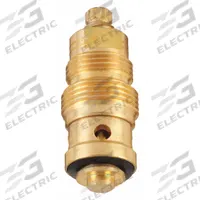 KISSLER Stem: For Crane Repcal Series, Use with Cold Water, Brass, Compression, (1) Stem Assembly (MPN FB8553). Key specifications — Compatible Series: Crane Repcal; For Water Temperature: Cold; Compatible Brand: Crane-Repcal; Product Type: Stem; Includes: (1) Stem Assembly; Material: Brass.