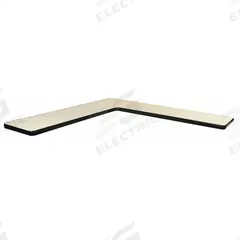 PRO-LINE Cantilever Shelf: 48 in Overall Wd, 18 in Overall Dp, Beige, Steel, ESD Laminate, 2 in (MPN CCUCSPL18ESD). Key specifications — Includes Mounting Hardware: Yes; Color: Beige.