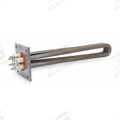 TEMPCO Nonpressure Rated Flanged Heater: 1 Phase, 240V AC, 700 W Watt - Flange-Mount Immersion Heaters