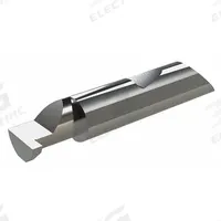 MICRO 100 Grooving Tool: 0.2500 in Shank Dia., Right Hand, 2.000 in Overall Lg (MPN QRR-030-4)