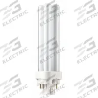 PHILIPS Compact Fluorescent Bulb: 4-Pin (G24q-1), PL-C, Fluorescent, 3500K, 925 lm Light Output (MPN PL-C 13W/835/4P/ALTO 10PK). Key specifications — Brand: PHILIPS; Bulb Designation: PL-C 13W/835/4P/ALTO 10PK; Dimmable: Yes; Color Temperature: 3500K.