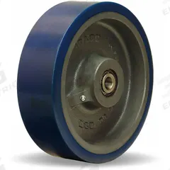 APPROVED VENDOR Caster Wheel: 10 in Wheel Dia., 3 in Wheel Wd, Polyurethane, 2,400 lb Load Rating (MPN W-1030-SPB-3/4). Key specifications — Brand: APPROVED VENDOR; Wheel/Tread Color: Blue.