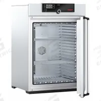 MEMMERT Universal Oven: Forced Air, 9 cu ft Capacity, 300°C Max Temp, 3,400 W Watt, +/-1.8°C, Oven (MPN UF 260 230V). Key specifications — Voltage: 230V AC; Brand: MEMMERT; Temperature Accuracy Tolerance: +/-0.1°C up to 99.9°C, +/-0.5°C @ 100°C+; Temperature Uniformity: +/-1.8°C.