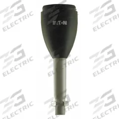 EATON Mounting Base: Tower Light Base, For SL7, 3 1/2 in Overall Ht, 2 3/4 in Overall Dia (MPN SL7-CB-T-400). Key specifications — Brand: EATON; Compatible with Series: SL7; Connection Type: Spring-Loaded Terminal; Housing Color: Black; IP Rating: IP66; Mounting Location: Pole Mount; Manufacturer Part Number: SL7-CB-T-400; Includes: Banjo Belt.