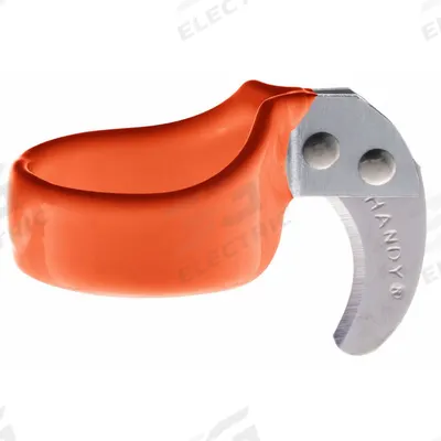 HANDY Ring Knife: 4 cm Overall Lg, Steel, 1 1/2 in Blade Projection Lg, 1 3/4 in Outside Dia - Ring Cutters