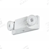 LED Emergency Light: LED, Damp Location Rated, 1 W Lamp Watt, 120V AC/277V AC, 1 W Emergency Watt (MPN EZ-2L). Key specifications — Environmental Rating: Damp Location Rated; Remote Capable: No; Adjustable Lamp Heads: Yes; Brand: DUAL-LITE; Standards: UL 924; Series: EZ-2; Features: Microprocessor-Controlled Pulse Charger; Housing Color: White.