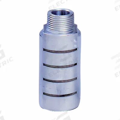 ARROW PNEUMATICS Muffler: 1 in NPT, 1 5/8 in Hex Size, Stainless Steel, 155 dB NRR - Pneumatic Exhaust Silencers / Mufflers