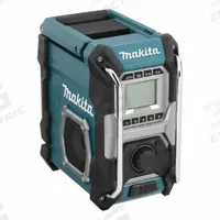 MAKITA Radio: Radio, CXT®/LXT®, AM/FM/Auxiliary/Bluetooth®/USB, Cordless Tool Battery/USB (MPN XRM10). Key specifications — attr1255938: CXT®; attr1291279: Tool Only.