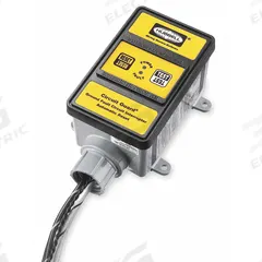 HUBBELL WIRING DEVICE-KELLEMS Hard Wired GFCI: 30 A Amps, 240V AC, Single Phase, 4X, Auto (MPN GFHW23105). Key specifications — Voltage: 240V AC; Audible Alert: No; Reset Type: Automatic; Brand: HUBBELL WIRING DEVICE-KELLEMS.
