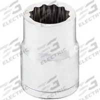 WESTWARD Socket: Metric, 3/8 in Drive Size, 12 mm Socket Size, 12-Point, Std, Chrome, Socket (MPN 53YT20). Key specifications — attr1204417: WESTWARD; attr1204392: Chrome.