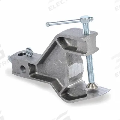 OHAUS Shelf Grip Holder: Rod with Channel Connector, Aluminum - Lab Clamps